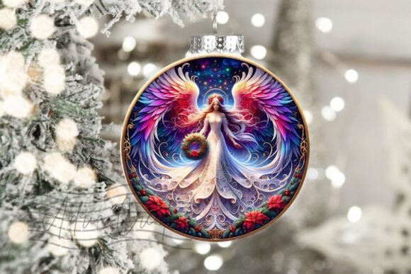 3D Angel Christmas Png for Crafts & Web