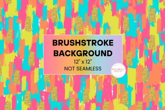 Bright Christmas Brushstroke Backgrounds for Crafters