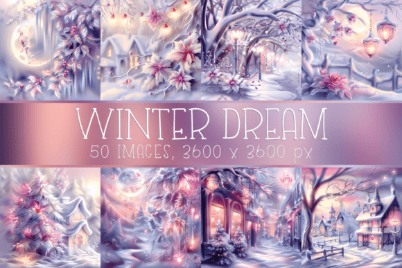 Dreamy Lavender Christmas Winter Images: A Designer’s Review