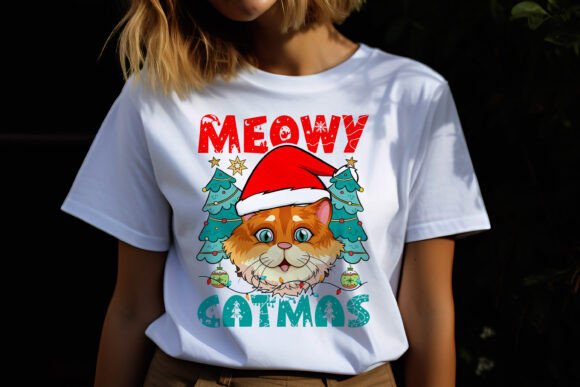 Meowy Catmas Christmas T-Shirt Designs Review