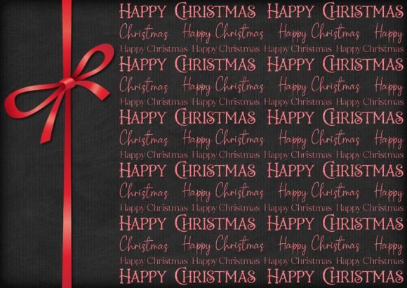 Review: Christmas Sentiment Overlay Red Foil by Actions Amp
