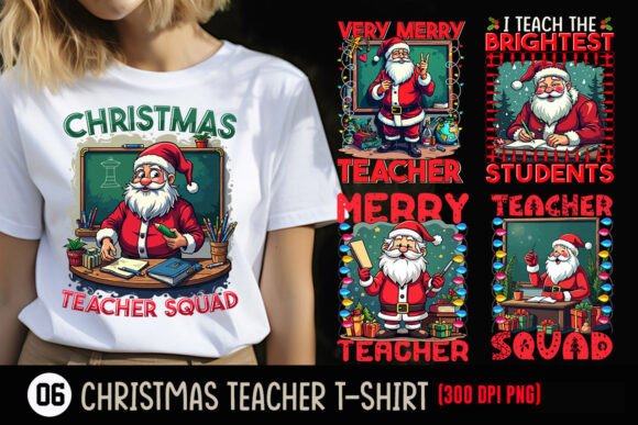 Reviewing Christmas Teacher Sublimation T-Shirt