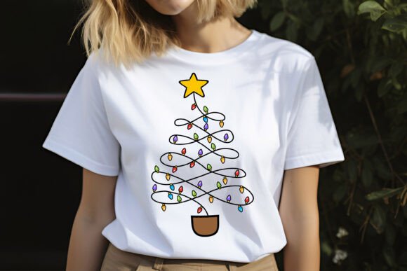 Reviewing the Christmas Light T-shirt Design for Holiday Stitching