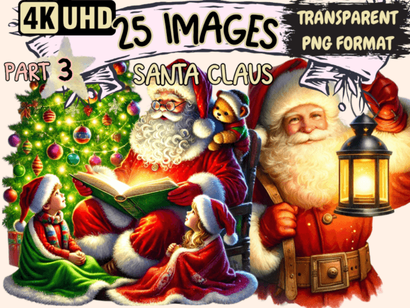 Santa Claus Clipart P3: A Designer’s Review