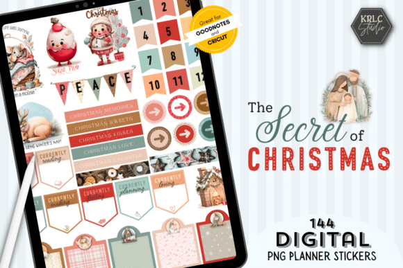 The Secret of Christmas PNGs for Crafts